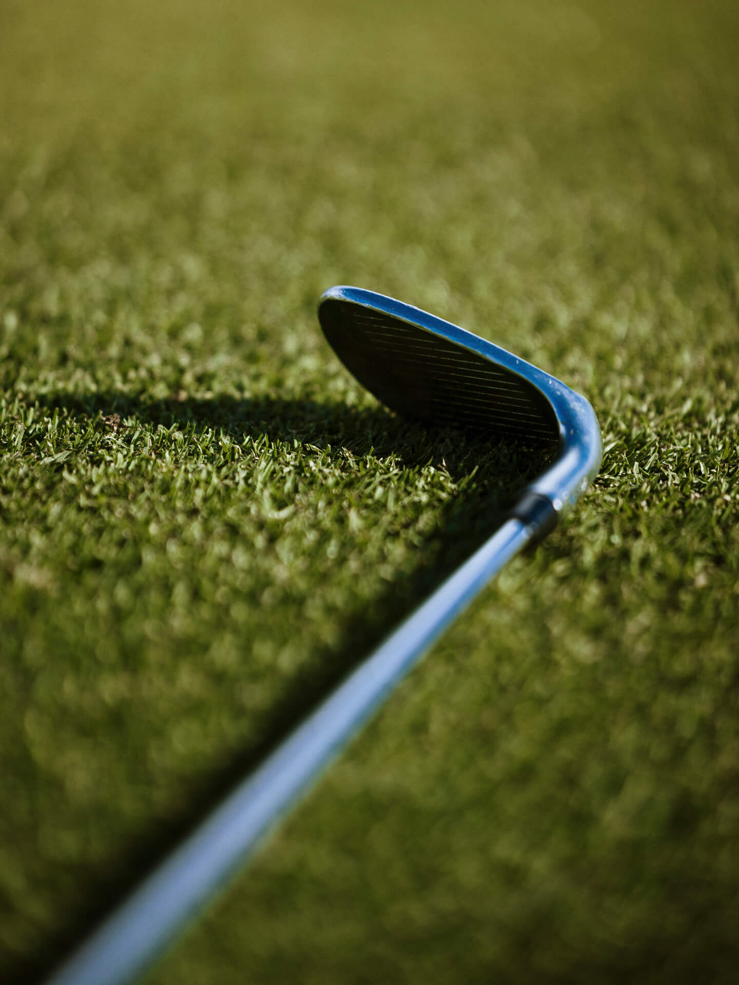 Iron on the fairway