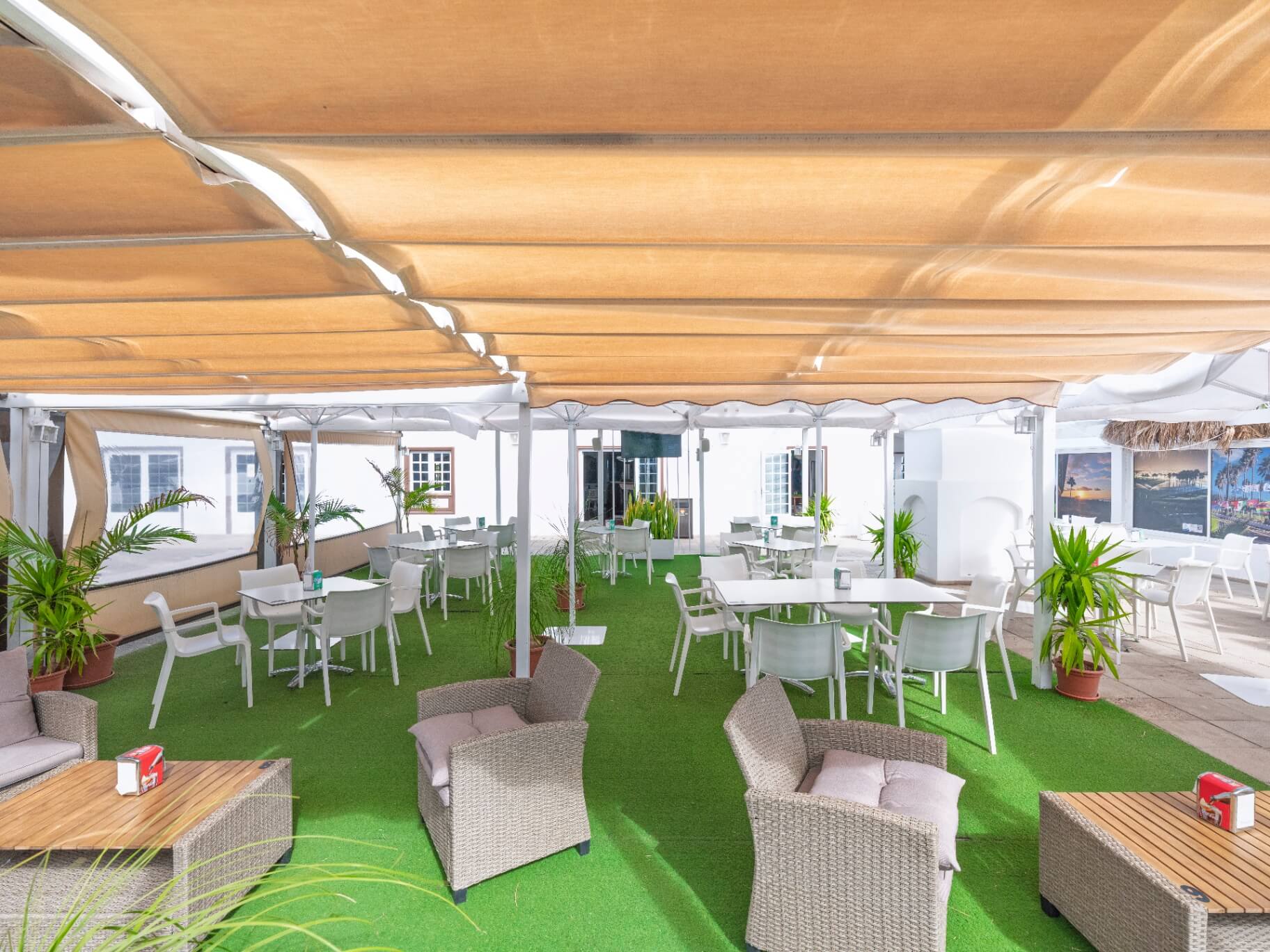Terrace bar view