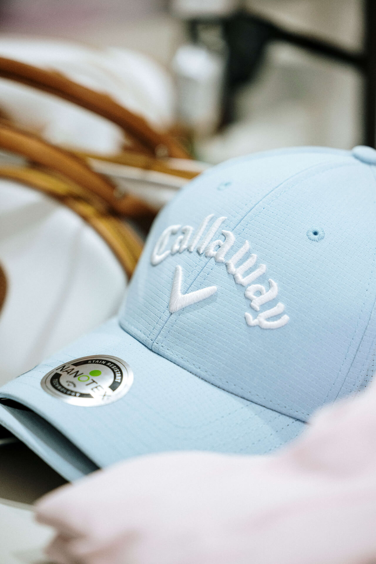 Callaway light blue cap