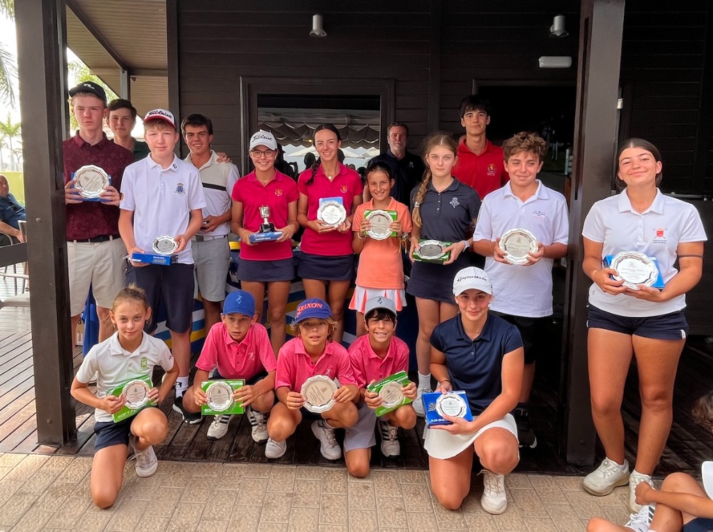 ¡Grandes resultados del Team Golf del Sur en el Campeonato de Canarias!